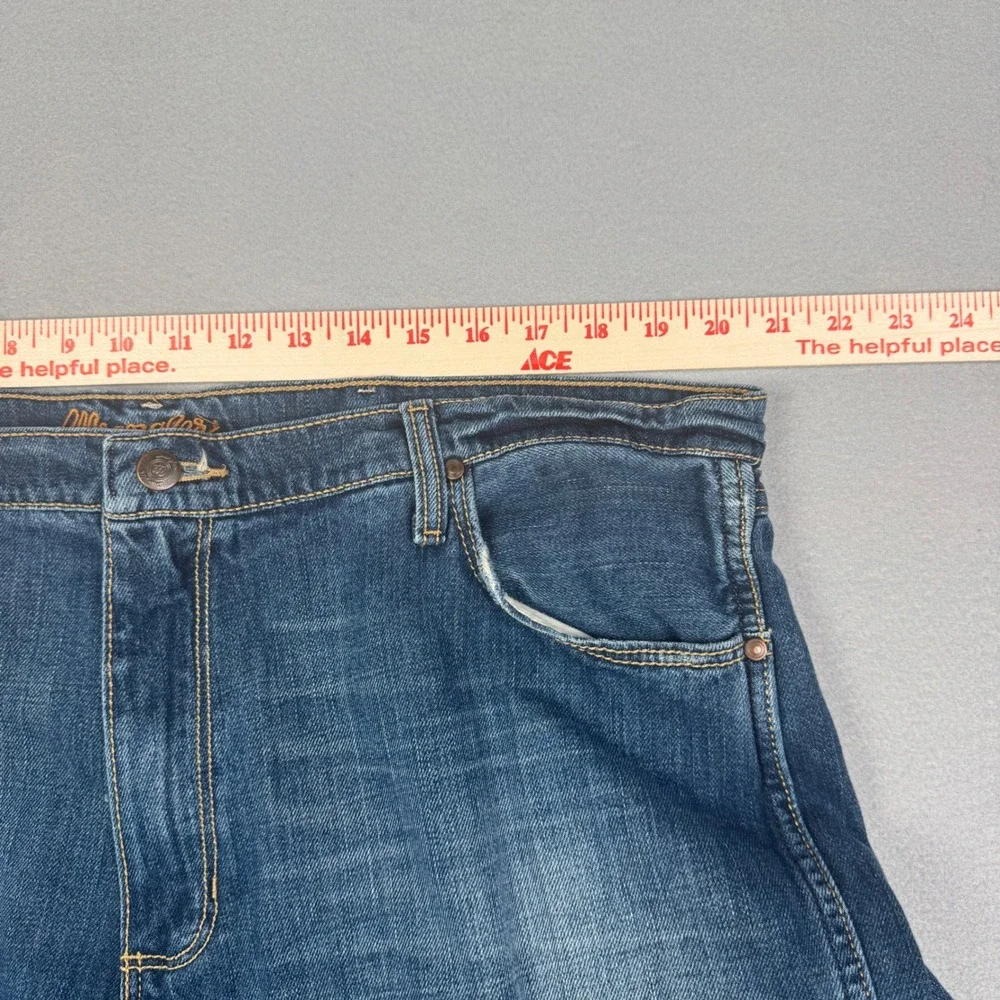 Wrangler Retro Slim Boot Jeans Mens 40x32 Blue Medium Wash Denim 77MWZBB